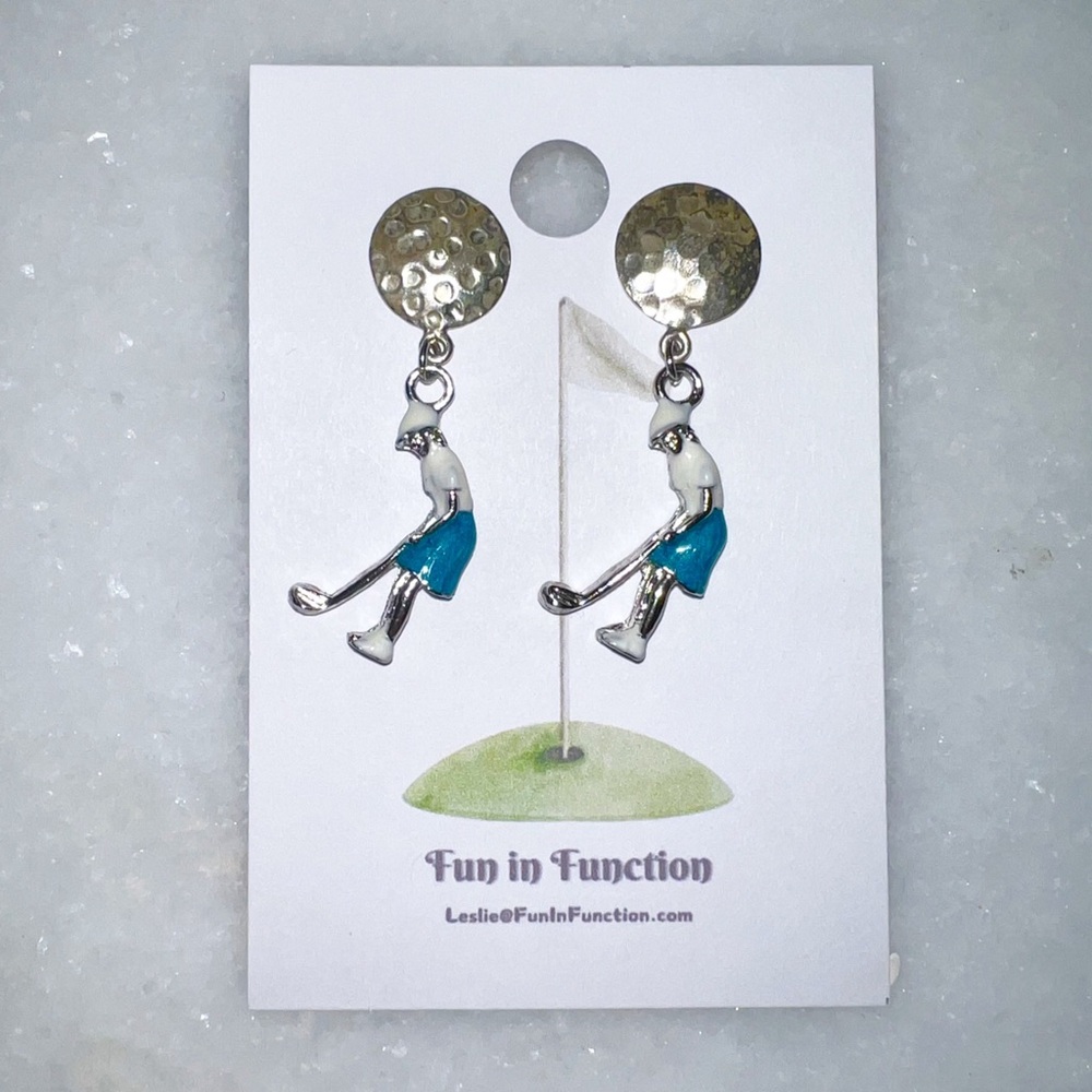 Golfer Girls Dream Earrings